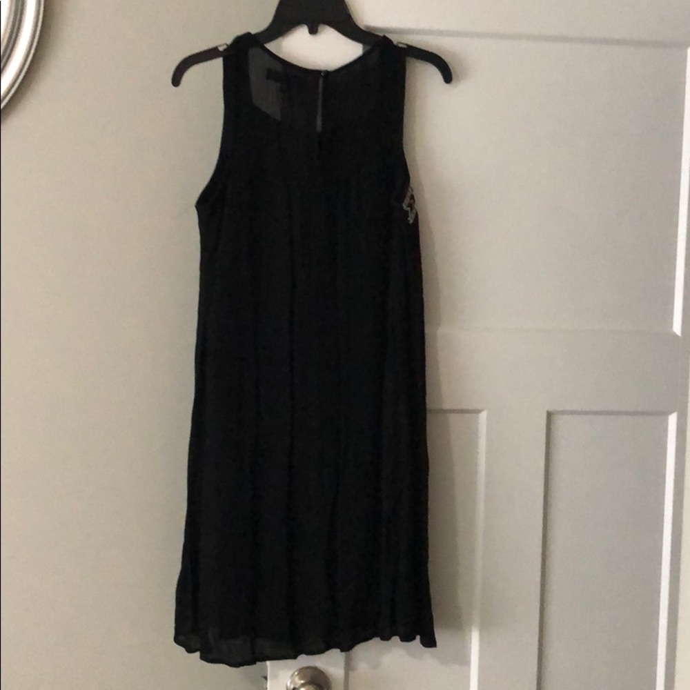 baileyblue Boho Black Tunic Dress Size Medium - Picture 2 of 3